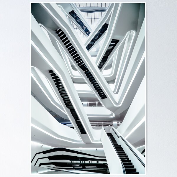 Dominion Office by Zaha Hadid architects Poster RB2611 product Offical architects Merch