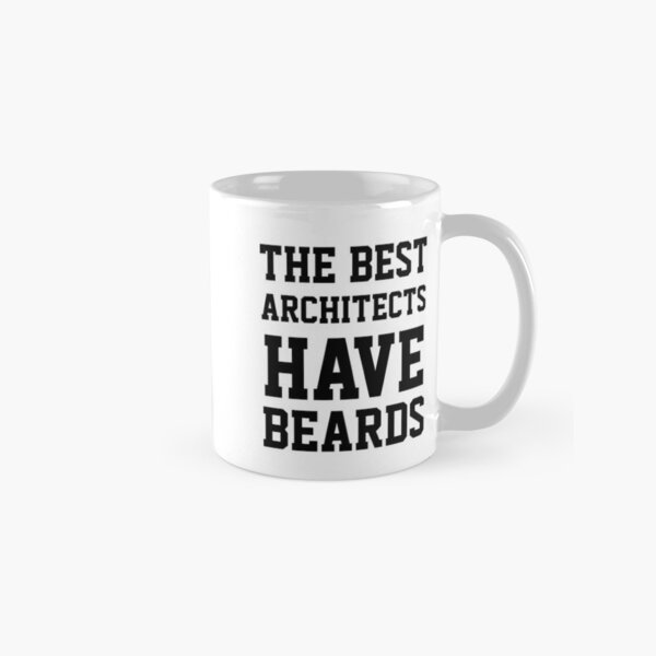 The Best Architects Have Beards Classic Mug RB2611 product Offical architects Merch