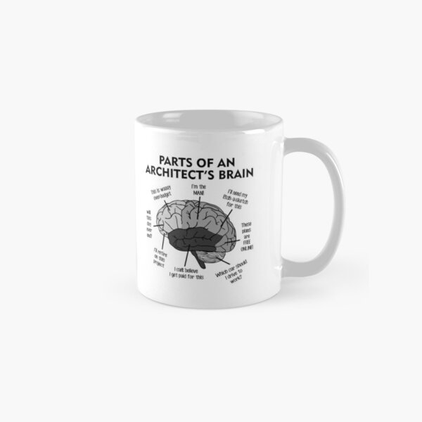 The Architects Brain Anatomy Classic Mug RB2611 product Offical architects Merch