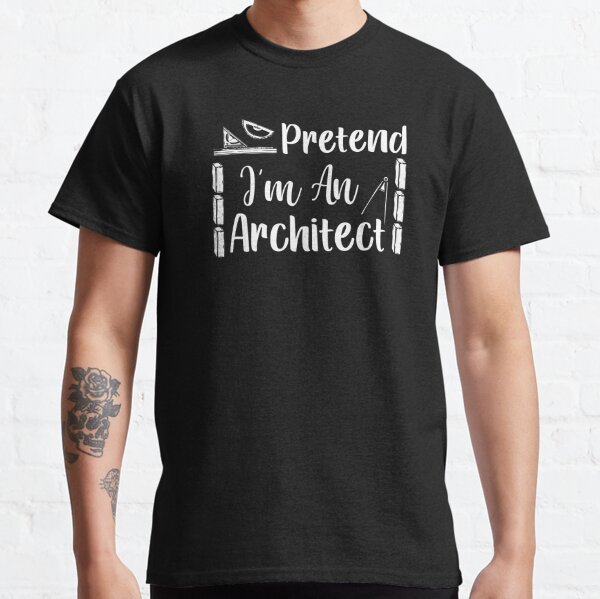 prented i'm an architect, funny idea for architects job, architects student, future architects men's, architects band shirt, dad architect shirt Classic T-Shirt RB2611 product Offical architects Merch