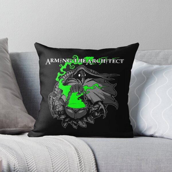 Architects band Architects band Architects band Genre: Metal, Death metal, Metal progresif, Rock Throw Pillow RB2611 product Offical architects Merch